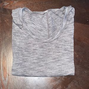 Grey long sleeve Lululemon shirt